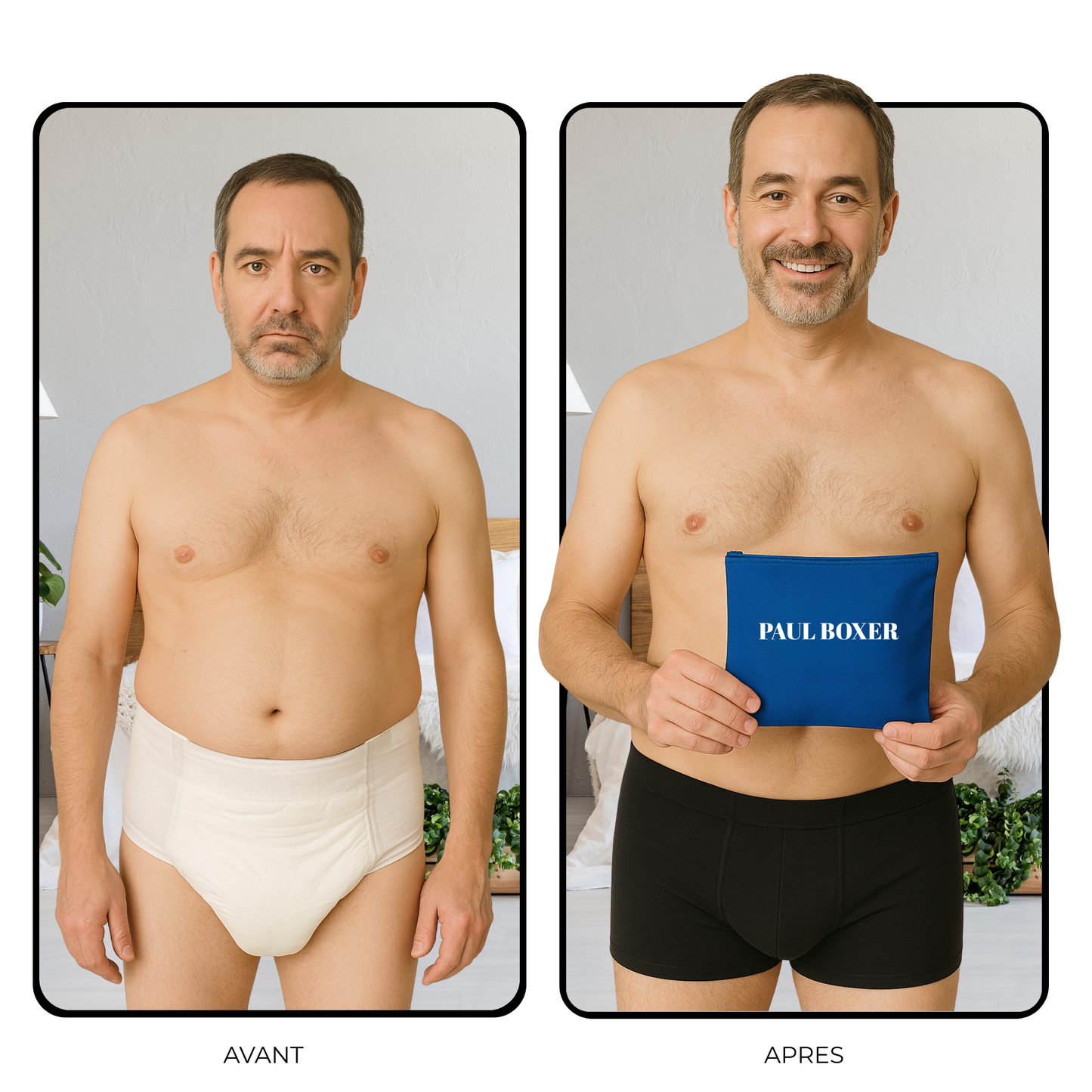 BOXER ANTI FUITE BLEU