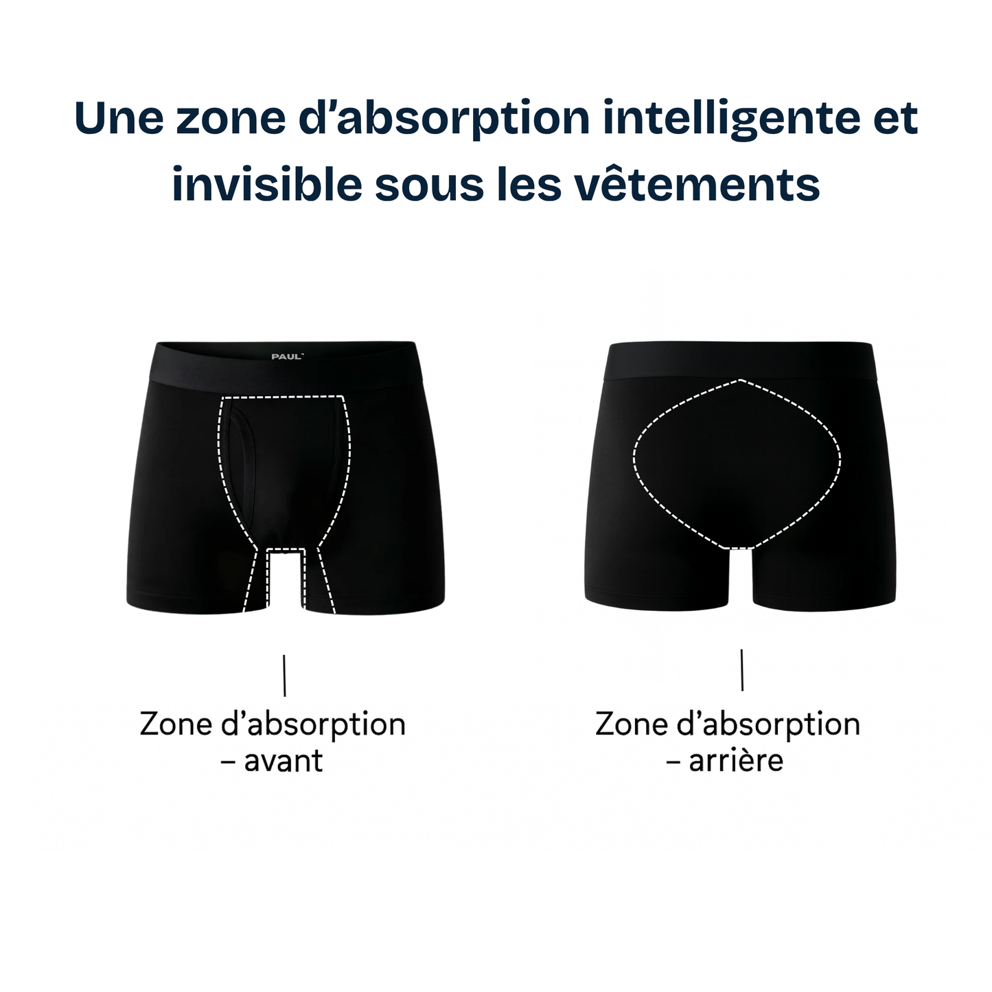 BOXER ANTI-FUITE GRIS