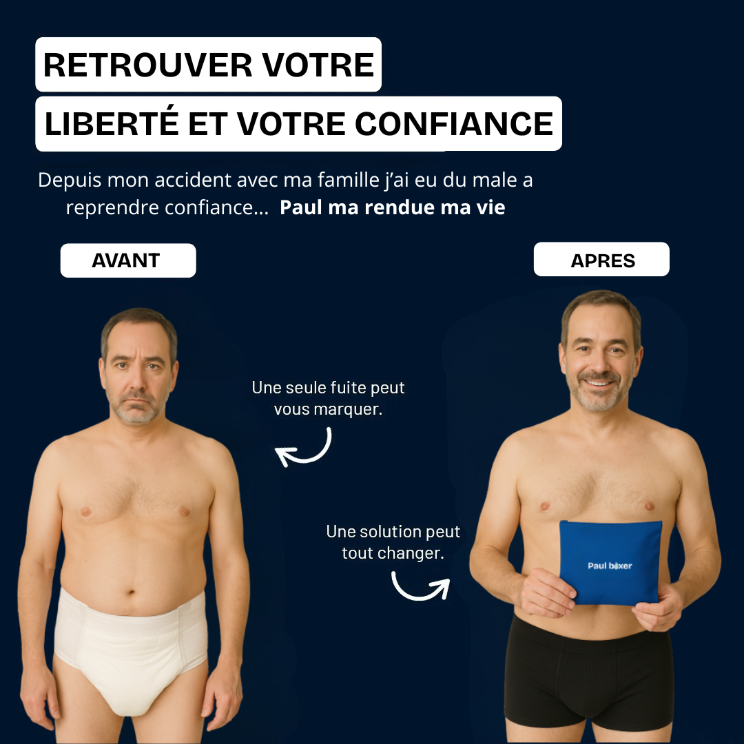 BOXER ANTI-FUITE GRIS